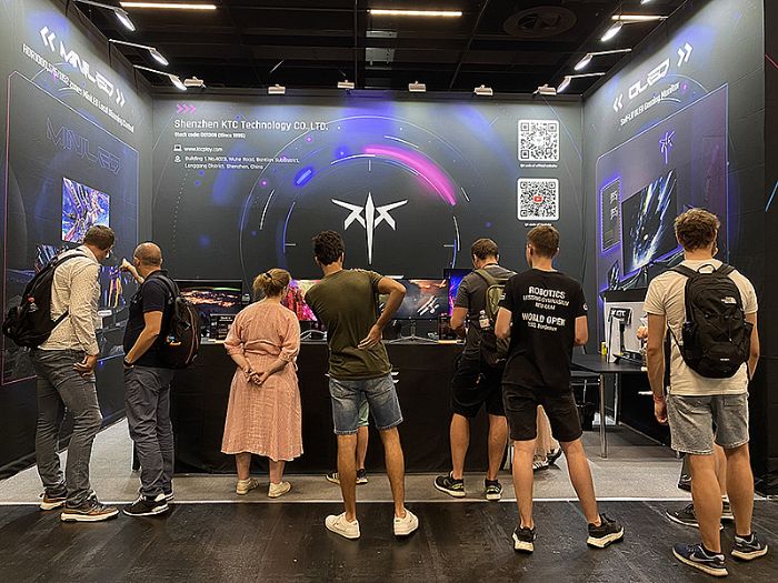 閃耀科隆，引領(lǐng)電競(jìng)新視界 KTC品牌多款新品重磅亮相德國(guó)科隆游戲展